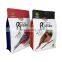 Sealable flat bottom stand up pouch food grade aluminum foil raisin packaging custom dried fruit packaging zipper plastic bag