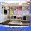Latest L shape modern bedroom furniture cloth wardrobe cabinet