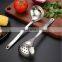 Amazon Hot Selling Slotted Spoon and Soup Ladle Set Kitchen Filter Spoon
