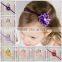 2015 new fashion Ribbon chiffon fabric flower babay hair accessories MY-AD0003