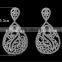 Accessories Women Classic Design Rinestones Top AAA Quality Zircon Drop Earrings