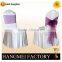 Wholesale white polyester chair cover for decoration