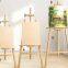 Easy to Assemble Adjustable Height Natural Beech Wooden Art Easel