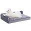 Meow Love Fall/Winter Pet Mat Soft Removable Washable Rose Velvet Nest for Cats & Big Dogs Anti-Bite Dog Bed with Foam Cushion