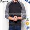 2016 Plain Black Sweatshirts for Men Raglan Sleeve Sweatshirts