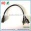 1 X 8PIN DIN FEMALE TO 1 x 8PIN DIN MALE + 1 X 8PIN DIN FEMALE POWERLINK SPLITTER CABLE
