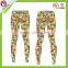 manufactory custom sublimation Compression tight yoga leggings print, wholesale fitness yoga leggings