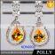2016 high class fashion lady jewelry latest design diamond earring