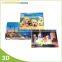 Custom made Cheap Souvenir Gifts Printing 3D Lenticular Postcard