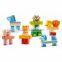 Mini Qute new 2016 building blocks 3d puzzle educational toys mini blocks