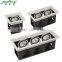 2015 2*9w Commercial residential recessed led grille ceiling downlight