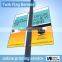 Long Life Weather Resistant waterproof Roadside doubles printing banner