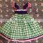 2015 boutique custom kids dress wholesale children frocks designs baby girls ruffle dress