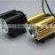 New fashion double light spot rechargeable aluminum bicycle front light LED flashlight