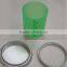 round plastic pen holder