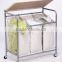Yulong Home 3 Bags Laundry Sorter with Ironing Board