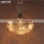 Flower Pendant Lamp Classic Design Crystal Light Iron Art Chandelier MD81485-L13