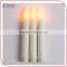 Wax Dipped Battery Operated Mini Flameless LED Taper Candle of 3