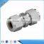 double ferrule compression tube fitting , double ferrule fitting, male connector