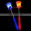 led heart flashing glow stickwand