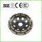 Diamond double row cup grinding wheel for concrete