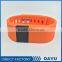 2015 Top Selling Colorful Pedometer With Anti-Lost Alarm And Fitness Tracker Silicone Bracelet Pedometer