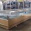 5000L CURVED GLASS LID ENERGY SAVING ISLAND FREEZER