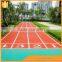 Slip resistant rubber flooring rubber running track for school,running track mat