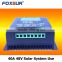 Hot selling Foxsur LCD display PWM Solar Charge Controller for solar system with 40A 48V for industrial use