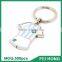 China Supplier advertising two sided metal sport shirt printed oem key ring