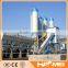 HZS50 Concrete Batching Mixing Plant with cement silo