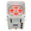 4X10w RGBWA+UV 6 in 1 wireless battery powered led par