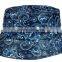 Fashion fisherman high quality digital print sublimation bucket hat