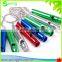 ourdoor use aluminium metal whistle /camping sport whistle/ whistle with key chain