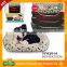 New Pet Products Round Soft Hamburger Dog Bed