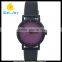 WJ-5480 Simplest Dial Design Fashion Attractive Fancy Black Leather Strap Lady Watch