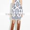 Summer New Design Contemporary Open-Shoulder Printed Floral Dress For Women