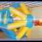 inflatable floating pvc transparent material roller, water sport toy