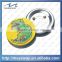 promotion printing custom animal shape tin button badge