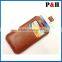 2015 Soft Leather Bag Case for Mobile Phone With Manufacture High Quality