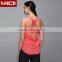 Gym yoga wear custom made new design female fitness wear high quality yoga tank tops