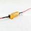 50w 6ohm led load resistor decoder warning error canceller for 12v turn signal brake indicator light