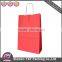 Twist Handle Bags Colored Red Gloss Handle Gift Bags