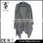 hot sale popular 100% acrylic lady charming grey color shawl