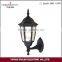 P341 outdoor post light/plastic material cheap lantern garden light ,yuyao factory