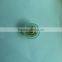Metal transparent plastic garments button in stock