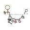 Keychain wholesale/soft pvc keychain/custom keychain maker
