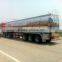 China manufacture tri-axle liquid tank semi trailer for sale