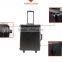 Sunrise rolling beauty hairdresser trolley makeup case with light with mirror