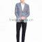 Slim fit checks two button custom men suit jacket                        
                                                                                Supplier's Choice